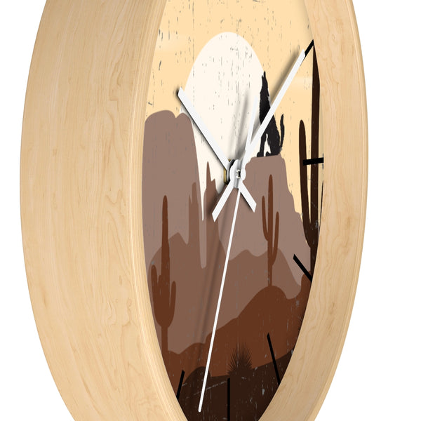 Wall Clock, Wolf Mountain Sunrise - Dakoda Goods & Co.