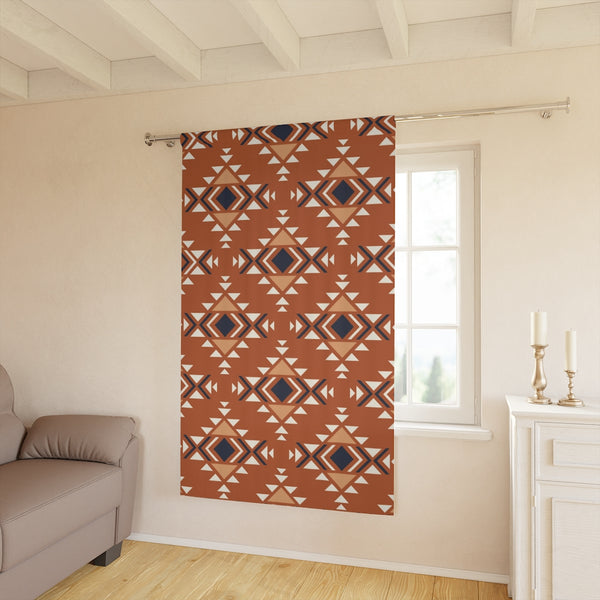 Casablanca Window Curtains (1 Piece) Black Out Curtain Southwestern