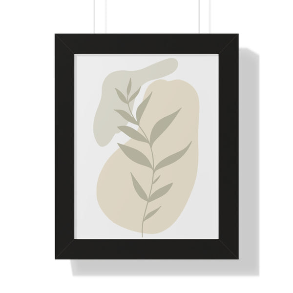 Modern Plant A Framed Vertical Poster
