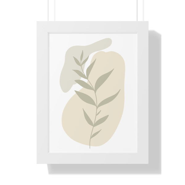 Modern Plant A Framed Vertical Poster