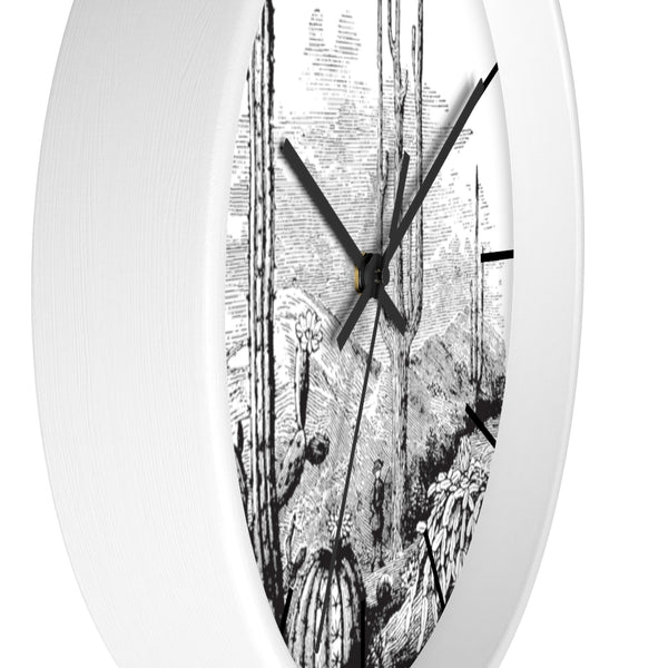 Wall Clock, Clocks, Midwest, Desert Theme, Wooden Clock, Time, Wall Decor - Dakoda Goods & Co.