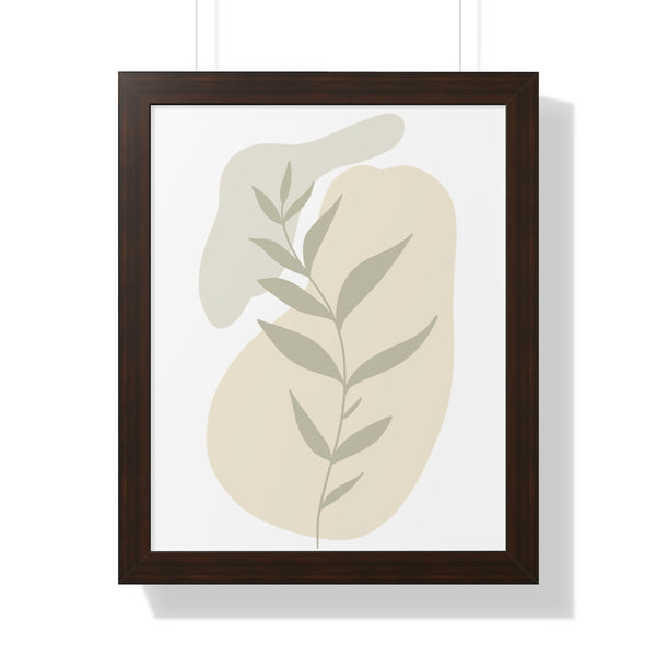 Modern Plant A Framed Vertical Poster
