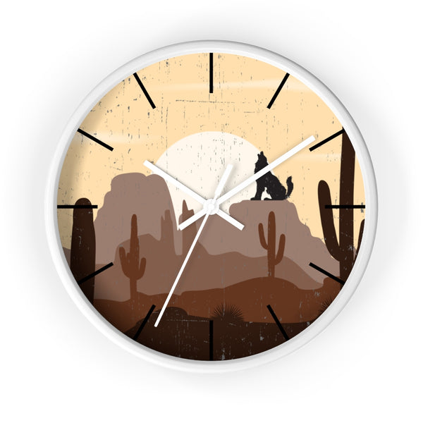 Wall Clock, Wolf Mountain Sunrise - Dakoda Goods & Co.