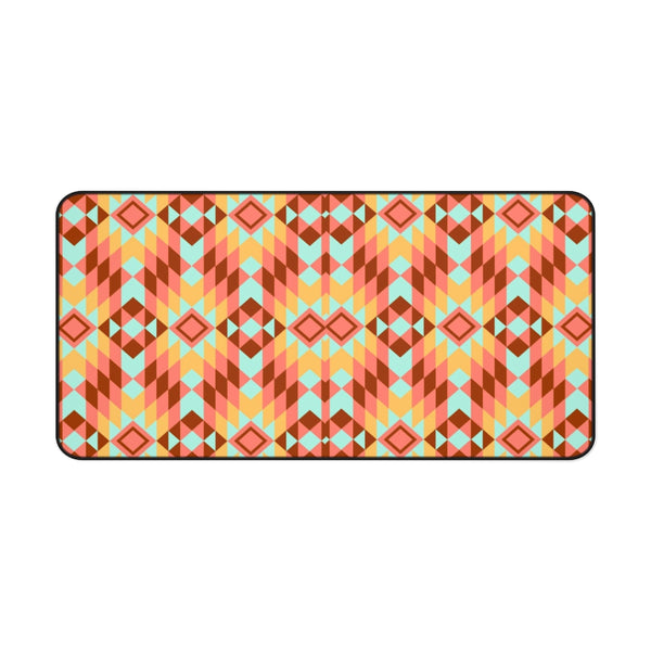 Alfombrilla de escritorio Boho Redwood Creek Southwestern Mat para escritorio Alfombrilla de ratón grande Accesorios de escritorio Alfombrilla de escritorio grande, 3 tamaños