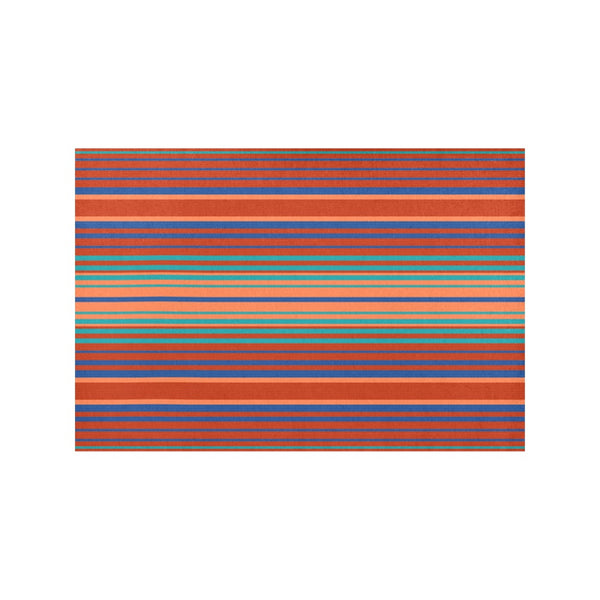 Striped Placemats 12’’ x 18’’ , Set of Four Pieces