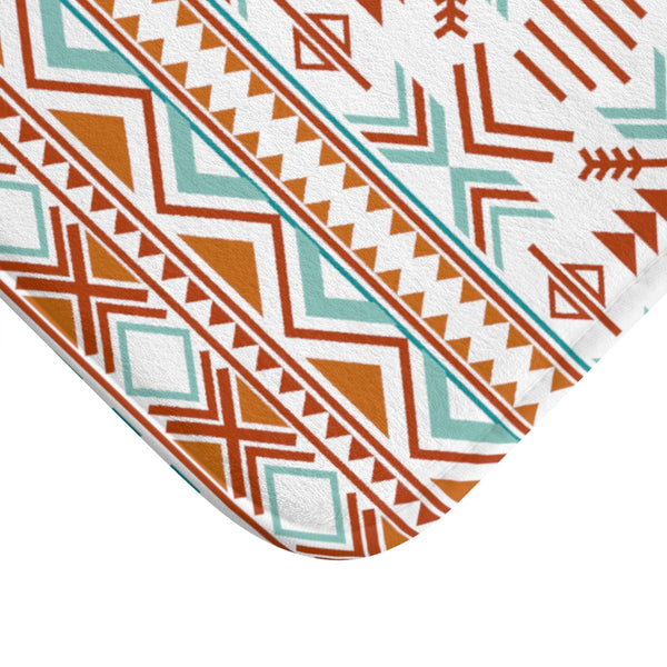 Bath Mat Southwestern Boho Bath Mat for Bathroom - Dakoda Goods & Co.