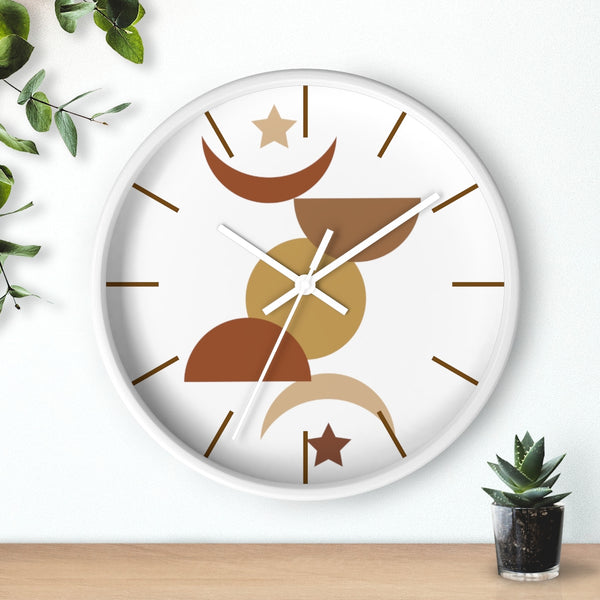 Wall Clock, Clocks, Desert, Organic Theme, Wooden Clock, Time, Wall Decor, Midwest, Wood, Plexiglass, Decor, Home Decor, Gifts - Dakoda Goods & Co.