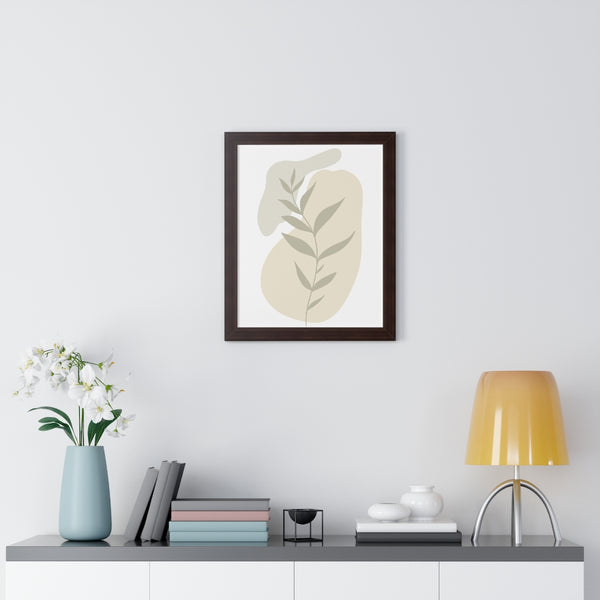 Modern Plant A Framed Vertical Poster