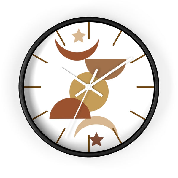Wall Clock, Clocks, Desert, Organic Theme, Wooden Clock, Time, Wall Decor, Midwest, Wood, Plexiglass, Decor, Home Decor, Gifts - Dakoda Goods & Co.