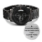 Gift for Husband Anniversary Gifts for Him, Waterproof Watch