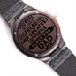 Wooden Watch Gifts for Dad, Engraved Christmas Gift Birthday