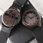 Wooden Watch for Husband Gifts for Him, Anniversary Wedding Christmas
