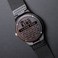Wooden Watch for Husband Gifts for Him, Anniversary Wedding Christmas