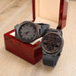 Wooden Watch Gifts for Dad, Engraved Christmas Gift Birthday