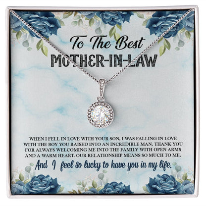 Mother-in-Law Gifts, Wedding Gifts for MIL Cubic Zirconia Necklace Jewelry Gift - Dakoda Goods & Co.