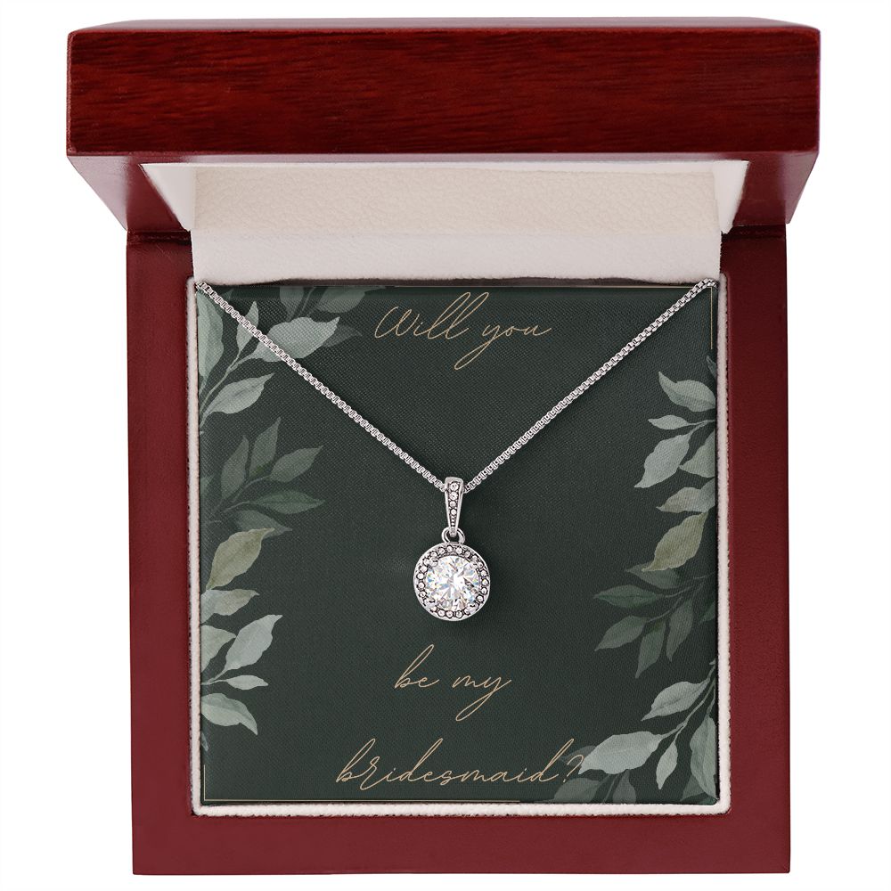 Bridesmaid Gifts Necklace Will you be my Bridesmaid Jewelry Gift