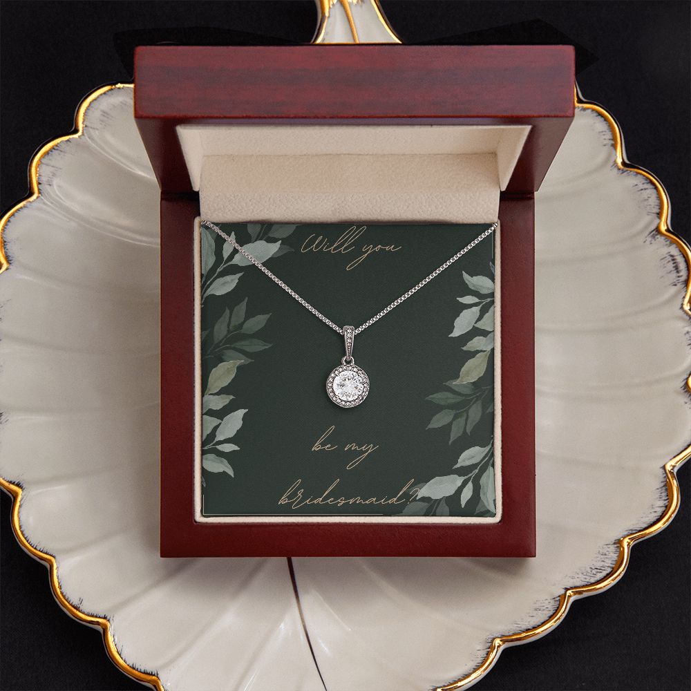 Bridesmaid Gifts Necklace Will you be my Bridesmaid Jewelry Gift