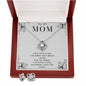 Mom Gifts Love Knot Earring & Necklace Set Gifts for Mom Wedding Christmas Birthday