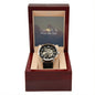 Men's Openwork Watch Gifts for Husband, Boyfriend, Fiancé Gifts Water Resistant