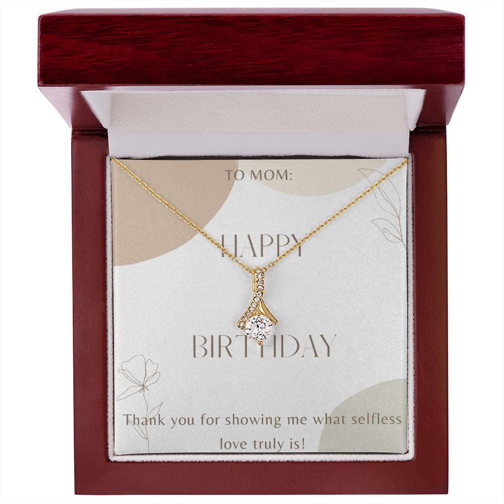 Happy Birthday Mom Jewelry Gifts for Mom Necklace Birthday Gifts