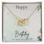 Best Friend Gifts Birthday Gift for Friend Interlocking Friendship Hearts