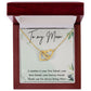 Gifts for Mom Christmas Birthday Gift for Mother Interlocking Hearts Special Necklace