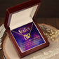 Gifts for Sister Jewelry Interlocking Friendship Hearts, Christmas Gifts