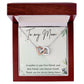 Gifts for Mom Christmas Birthday Gift for Mother Interlocking Hearts Special Necklace