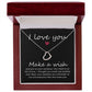 Heart Necklace Gift for Friends, Wife, Mom Christmas Gifts Birthday