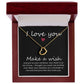 Heart Necklace Gift for Friends, Wife, Mom Christmas Gifts Birthday
