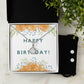 Happy Birthday Necklace Earring Gift Set Jewelry Gifts for Women