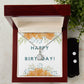Happy Birthday Necklace Earring Gift Set Jewelry Gifts for Women