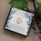 Daughter Wedding Day Gifts Forever Love Necklace, To my Daughter on your wedding Day - Dakoda Goods & Co.