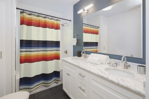 Shower Curtains Mexican Blanket Style