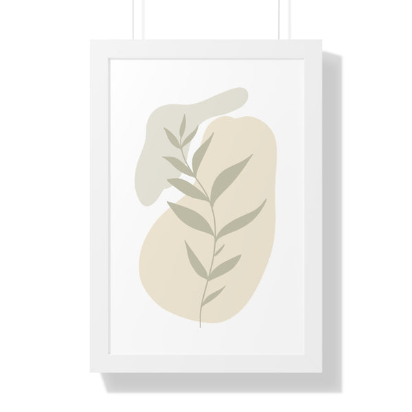 Modern Plant A Framed Vertical Poster