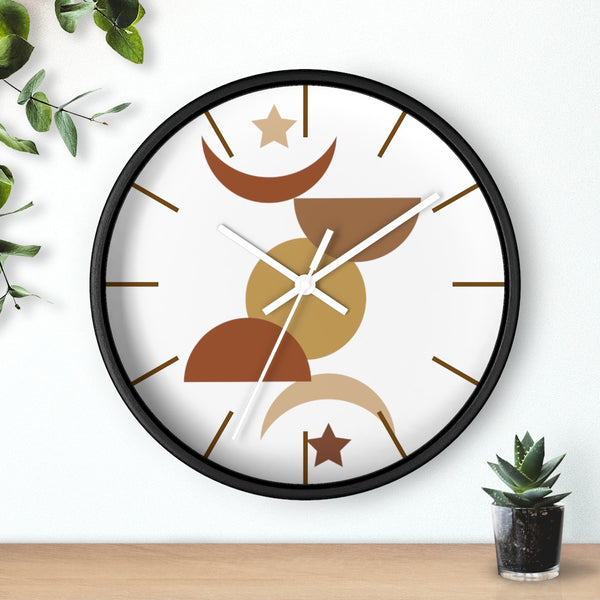 Wall Clock, Clocks, Desert, Organic Theme, Wooden Clock, Time, Wall Decor, Midwest, Wood, Plexiglass, Decor, Home Decor, Gifts - Dakoda Goods & Co.