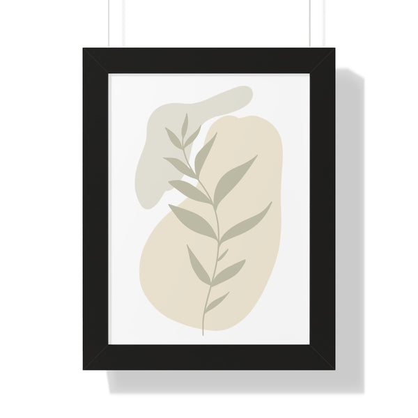 Modern Plant A Framed Vertical Poster
