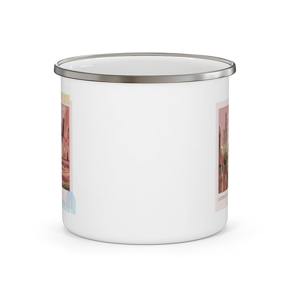 Lonesome Valley Camping Mug Midwest Gifts Travel Enamel Camping Mug Coffee Mug Tea Mug - Dakoda Goods & Co.