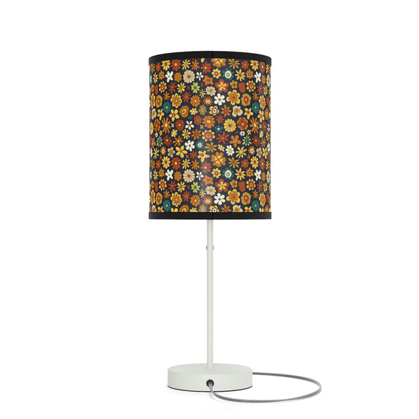 Table Lamp for Living Room Floral Decor Lighting for Bedroom Reading Lamp Home Decor Retro US|CA plug