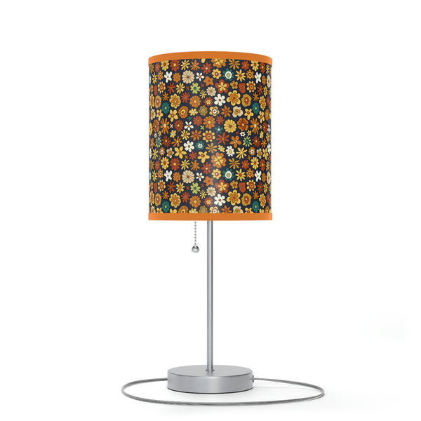Table Lamp for Living Room Floral Decor Lighting for Bedroom Reading Lamp Home Decor Retro US|CA plug