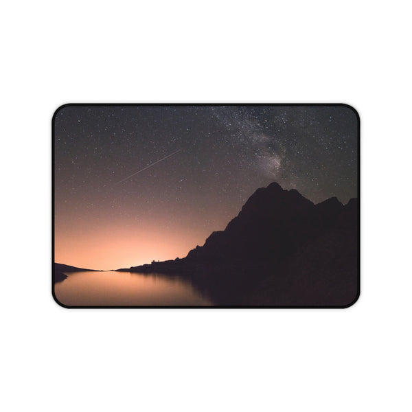 Desk Mat, Office Accessories, Mountain Lake, Rustic Decor, Office Decor, Computer Accessories - Dakoda Goods & Co.