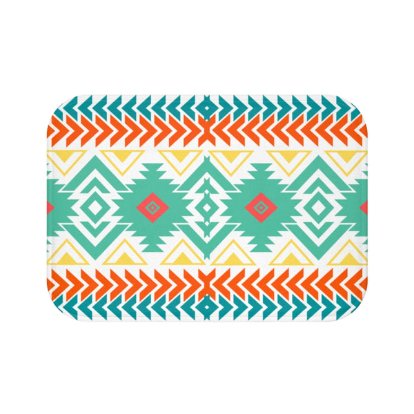 Bath Mat, Southwestern, Shower Mat, Boho Bath Mat - Dakoda Goods & Co.