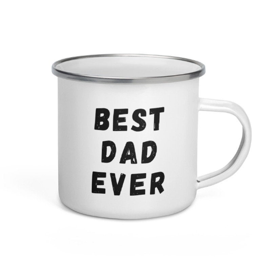 Father's Day Mug | Campfire Enamel Mug | Fathers Day Gift | Dad Birthday, Gift for Him - Dakoda Goods & Co.