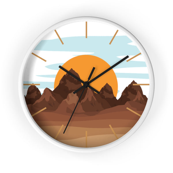 Sunrise Mountain Wall Clock - Dakoda Goods & Co.