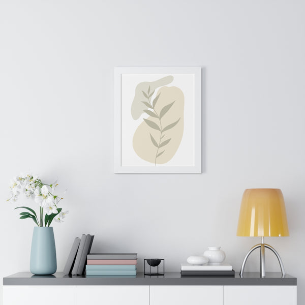Modern Plant A Framed Vertical Poster