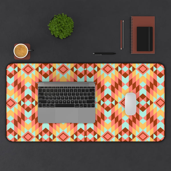 Alfombrilla de escritorio Boho Redwood Creek Southwestern Mat para escritorio Alfombrilla de ratón grande Accesorios de escritorio Alfombrilla de escritorio grande, 3 tamaños