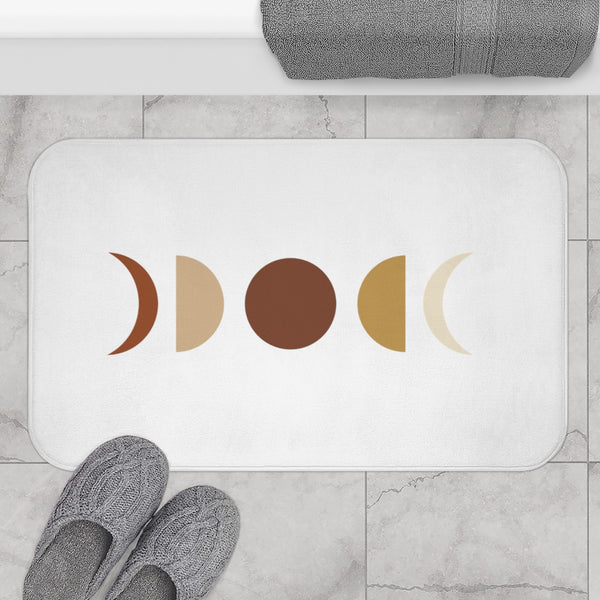 Bath Mat, Moon Phases, Shower Mat - Dakoda Goods & Co.