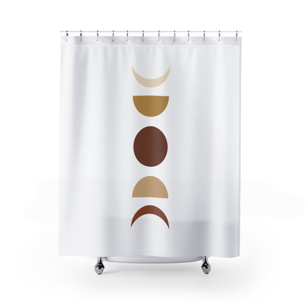 Moon Phases Shower Curtain - Dakoda Goods & Co.