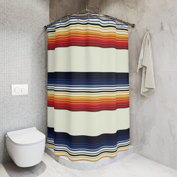 Shower Curtains Mexican Blanket Style