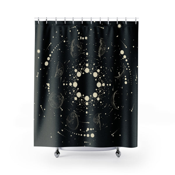 Shower Curtain Celestial Zodiac Bathroom - Dakoda Goods & Co.